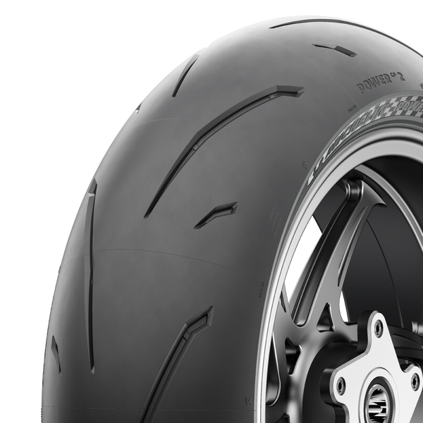 Michelin 87-92226 18768 TIRE POWER GP2 REAR 200/55ZR17 (78W) RADIAL TL