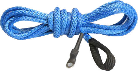 Kfi Products 30-0084 SYN19-B12 SYNTHETIC WINCH PLOW CABLE BLUE 12'