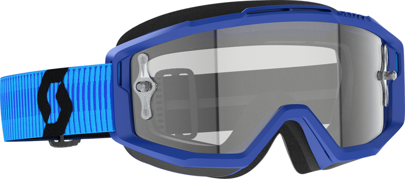 Scott 51-5647 285537-1034113 SPLIT OTG GOGGLE BLUE/BLACK CLEAR LENS