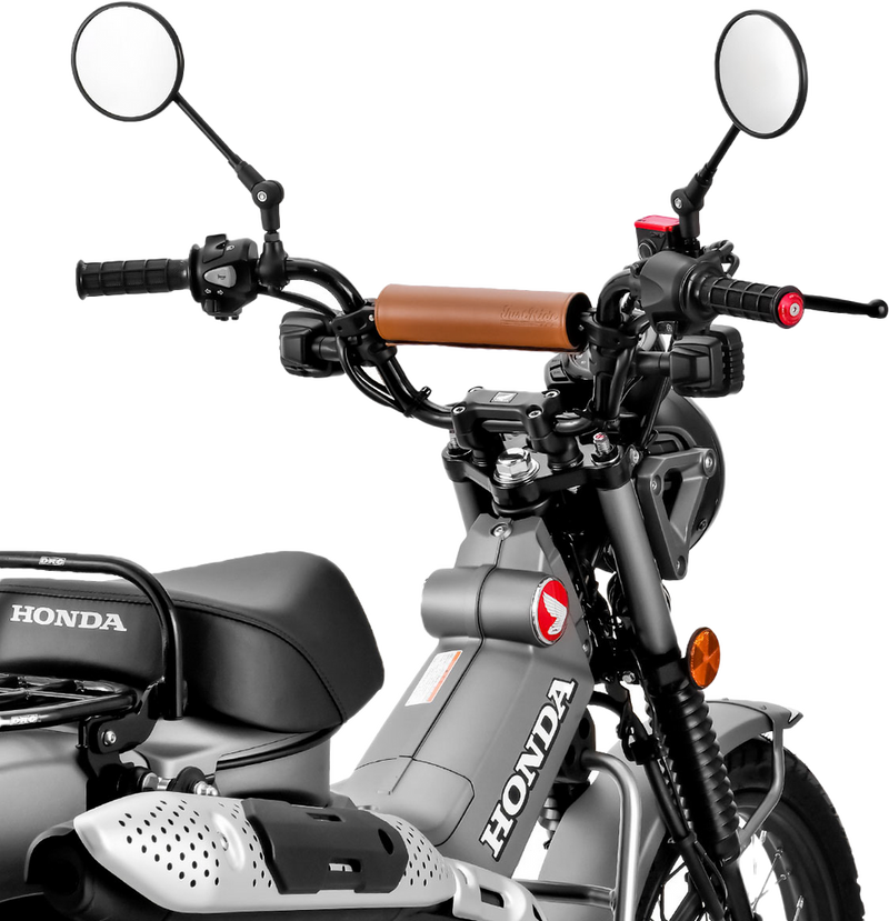 Zeta 634-9601 ZE47-9601 HANDLEBAR BAR PAD SET 200MM BROWN PAD W/220MM BRACE