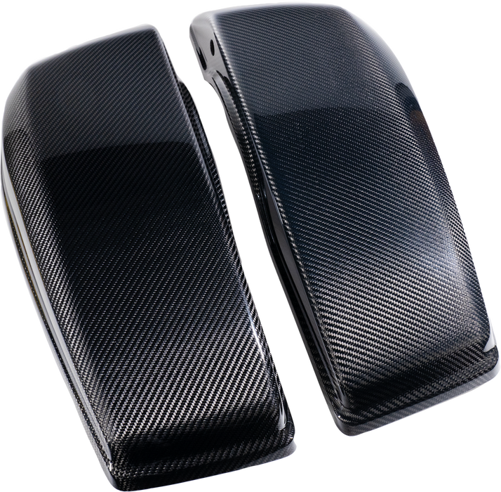 Hofmann Designs 563-04018 HDCF-6033 CARBON FIBER SADDLEBAG LIDS FLH/FLT 23-25 (EX FLHR)