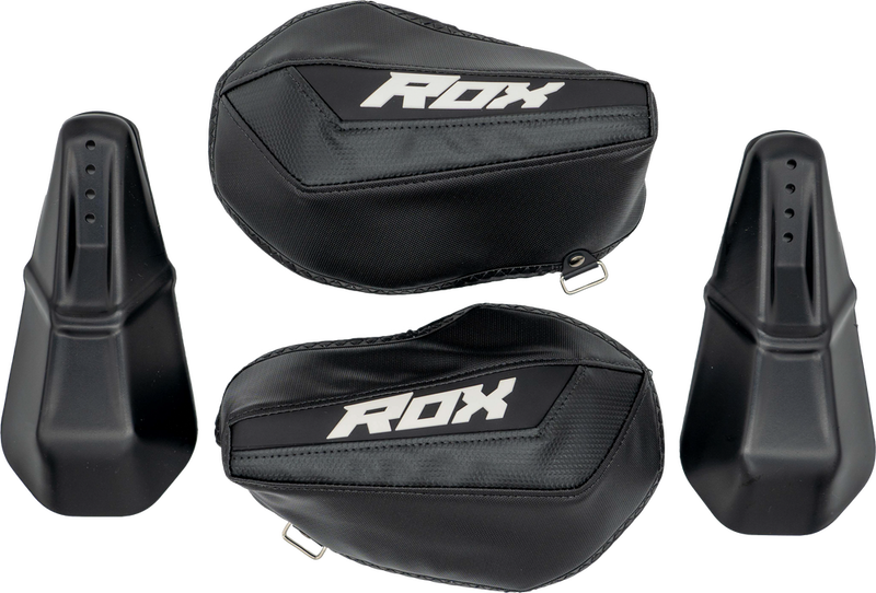 Rox GEN '3 'flex-TEC 'handguards Black White - FT3-HG-W
