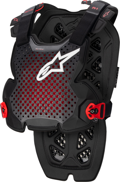 Chest Protector Alpinestars A-10 V2 Anthracite/black/red Md/ | Cuotas sin interés