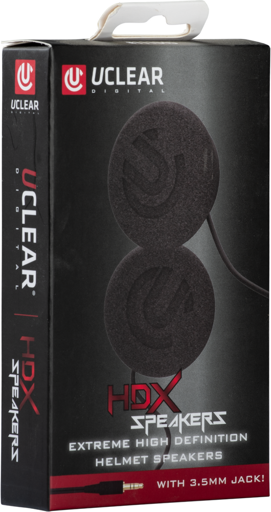 Uclear 111045 111045 HDX HELMET SPEAKERS 47MM DIAMETER 3.5MM JACK