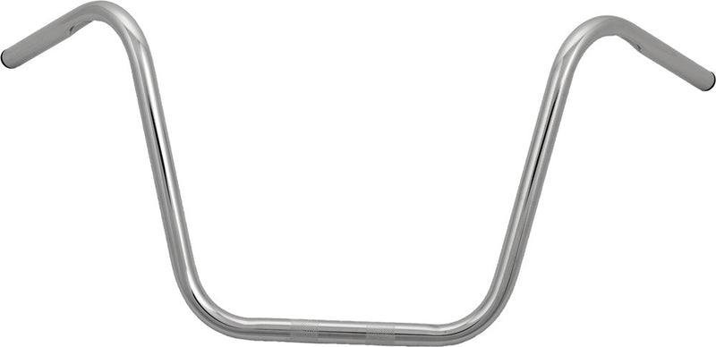 Harddrive H21-555 1" H-Bar Ape Hanger 10" Chrome For Harley Motorcycles 1982-2018