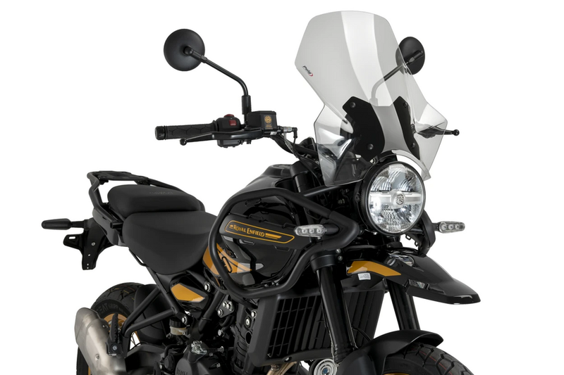 Puig Hi-Tech Parts Windscreen Tour Adjustable Clear ROY - 22113W