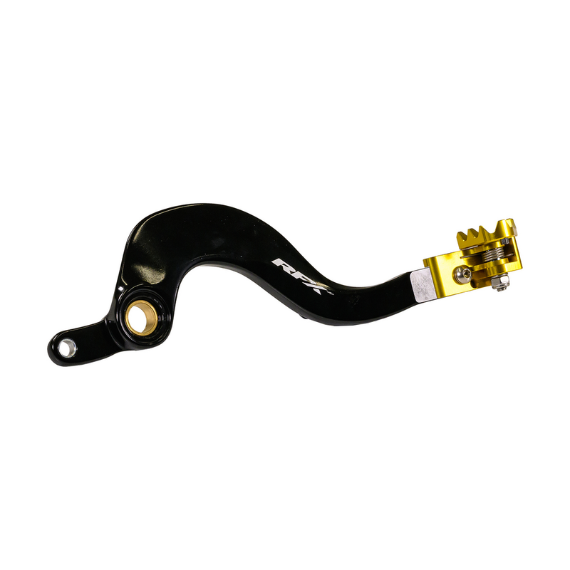 RFX Rear Brake Pedal Yellow Folding-TIP - FXRB 30200 99YL Suzuki RMZ 450 / RMZ 250 2008-2025
