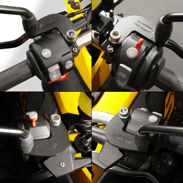 Ztechnik 562-09913 Z5300 MIRROR EXTENDERS BLACK PAIR BMW