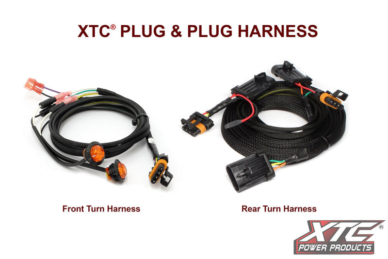 Xtc Power Products Auto Turn Signal Kit W Horn AND Front DRL Lights CAN - ATS-POL-M24-DRL Polaris RZR 2022-2025