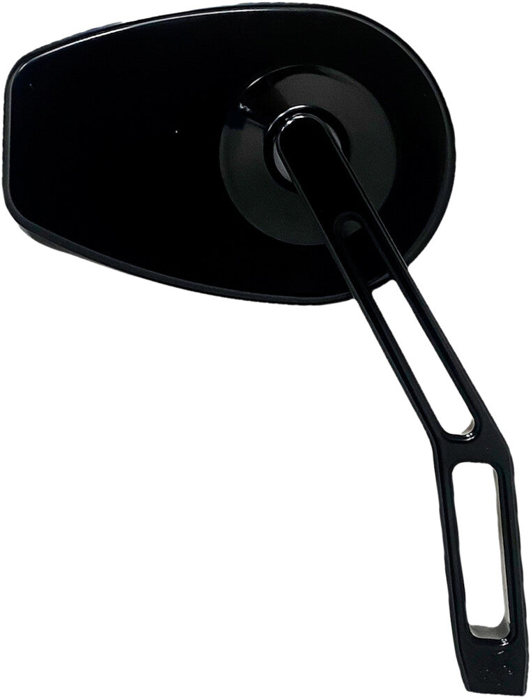 Pro One 812-02113 102110B MICRO MIRROR V2 CUT STEM RIGHT BLACK