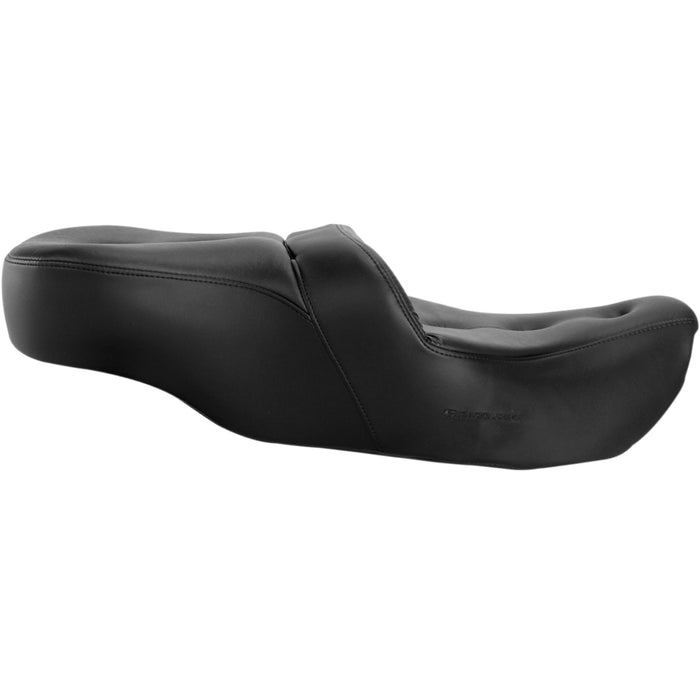 SADDLEMEN 0801-0942 897-06-181 Pillow-Top Roadsofa™ Seat - Black - FLH/FLT '99-'07