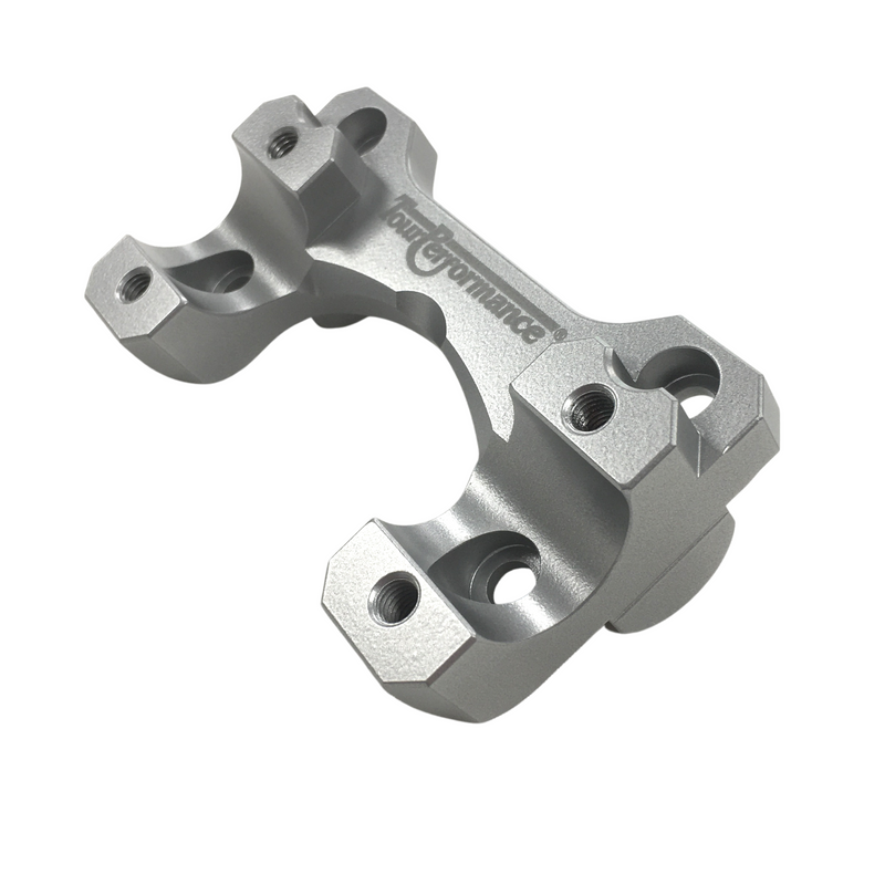 Helibars Handlebar Risers Silver - HR09146 Yamaha Tracer 900 2019-2020