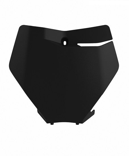 Polisport Front Number Plate Black - 8666400003 KTM Dirt Bikes 2019-2022
