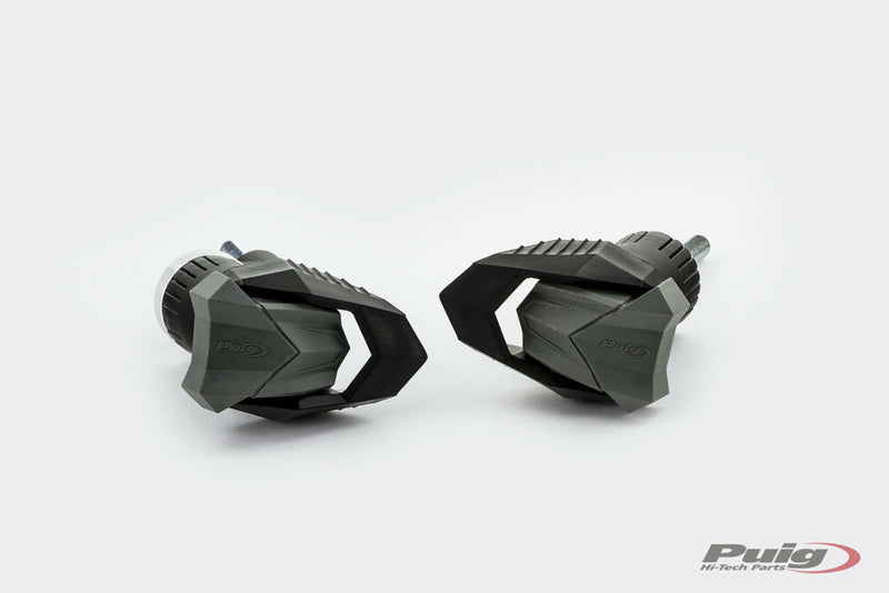 Puig Hi-Tech Parts Frame Sliders R19 Black - 3546N Kawasaki 400 2019-2022