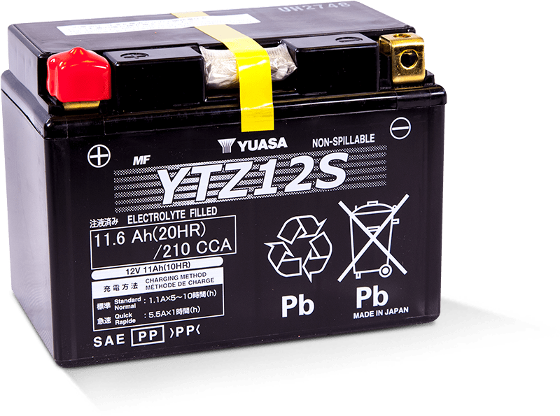 Yuasa Battery YUAM7212A Yuasa YTZ12S Maintenance Free AGM 12-Volt Battery - User 1