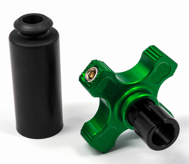 Works Elite Perch Thumbwheel Green - 16-856
