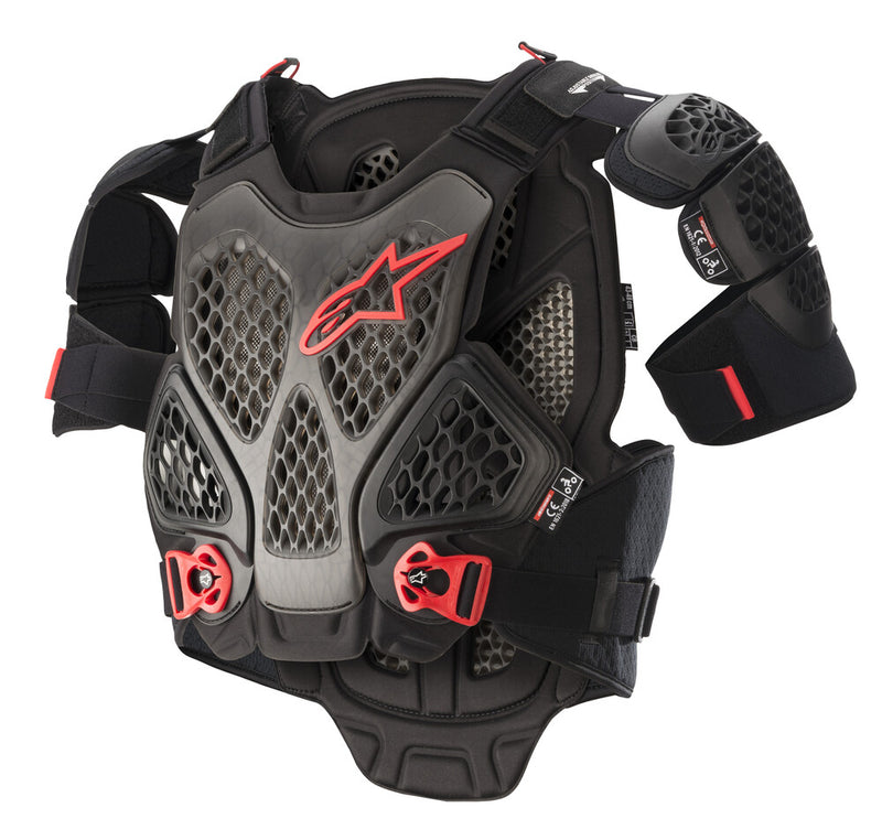 Alpinestars 482-62417X 6700022-1036-XL/2XL A-6 CHEST PROTECTOR BLACK/ANTHRACITE XL/2X