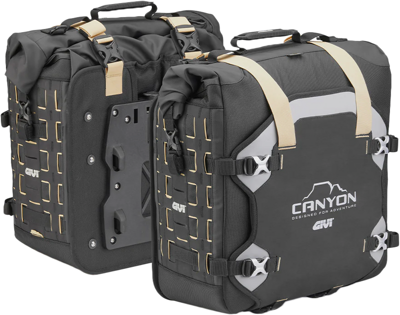 Givi 270-6722 GRT709B CANYON ADV SADDLEBAGS 35L EA BLACK