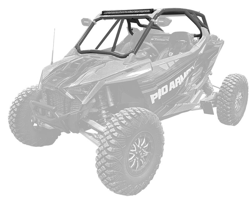 Pro Armor CAB Only Cage With V Intrusion Avalanche Grey - P2217C055AVG Polaris RZR 2022