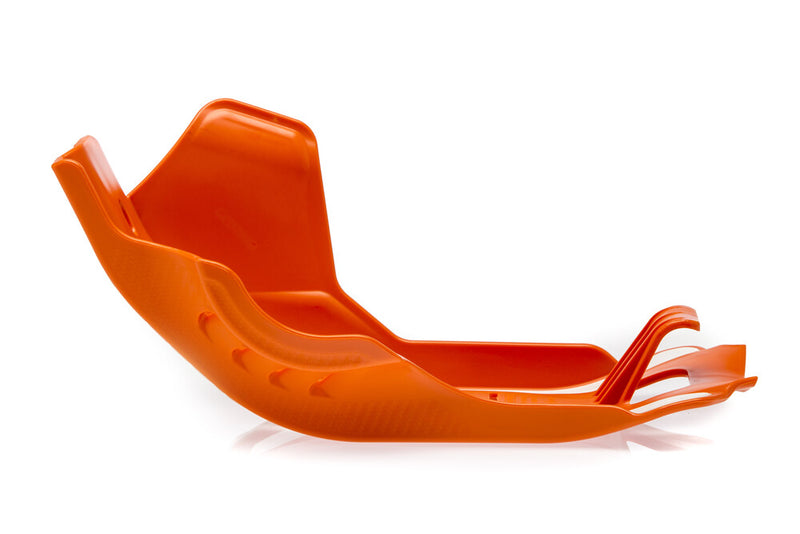 Acerbis Skid Plate Orange White - 2791645321 KTM EXC-F 450 / EXC-F 500 / XCF 500 / XCF 450 2020-2023