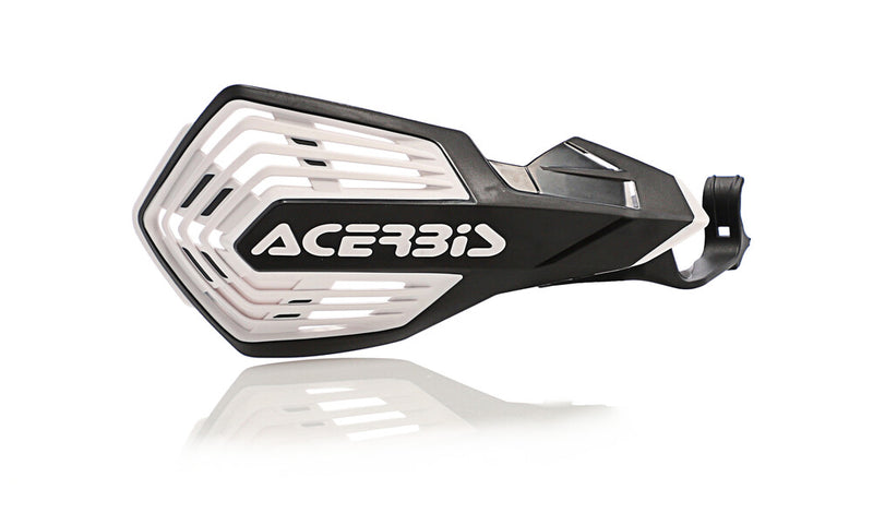 Acerbis 2895631007 K-Future Handguard Kawasaki Black White For Yamaha YZ 125 / YZ 250 2015-2024 | Kawasaki KX 250 2015-2020 | Suzuki RMZ 250 2016-2024