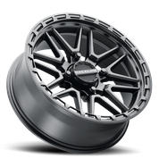 Raceline Wheels Krank XL Wheel 22X7 4/156 3.5+3.5 (0MM) Black - A11B-22756-00 For Yamaha UTVs 2019-2023 | Kawasaki UTVs 2015-2023
