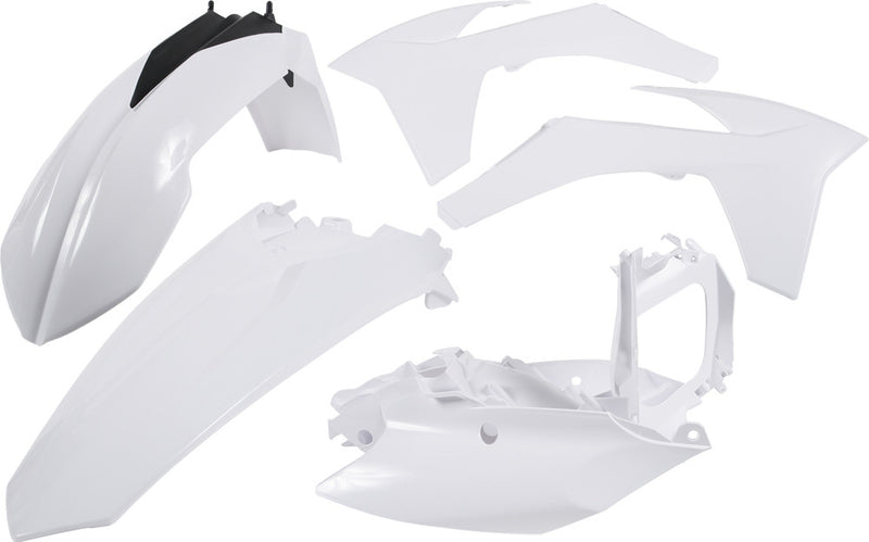 Acerbis Plastic Kit White - 2250390002 KTM EXC-F 350 / EXC-F 500 2012-2013