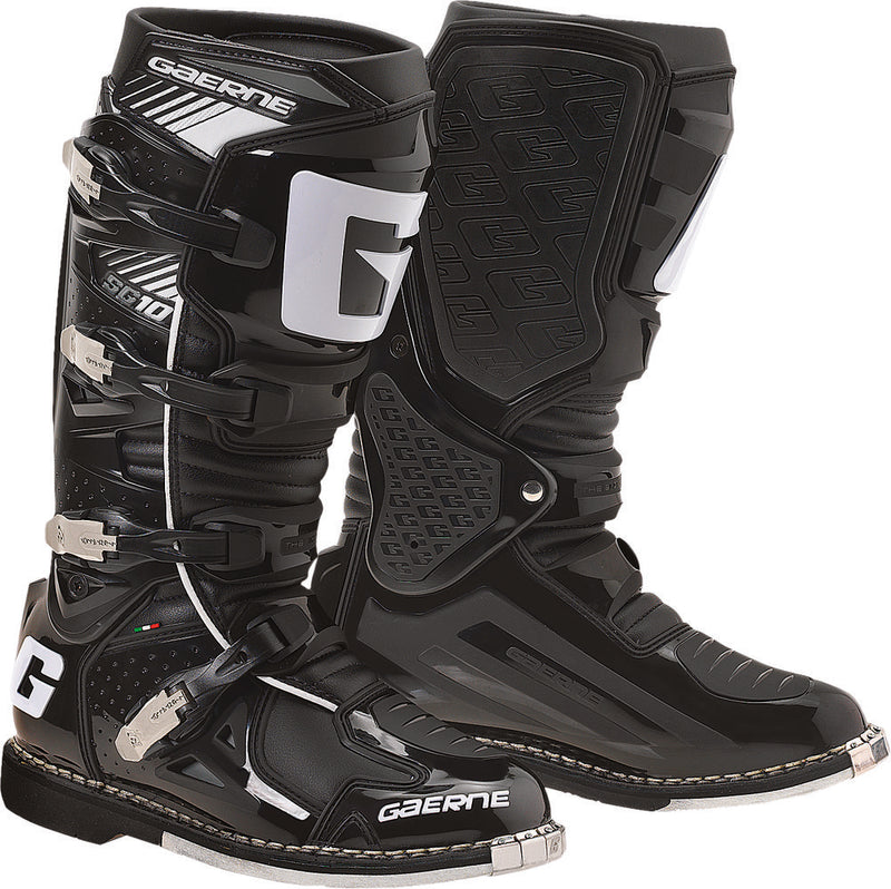 Gaerne 480-02508 2190-001-008 SG-10 BOOTS BLACK SZ 08