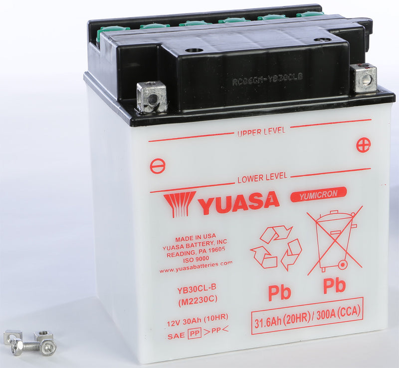 Yuasa Battery YB30CL-B Conventional - YUAM2230C Sea-Doo Watercraft 2002-2015