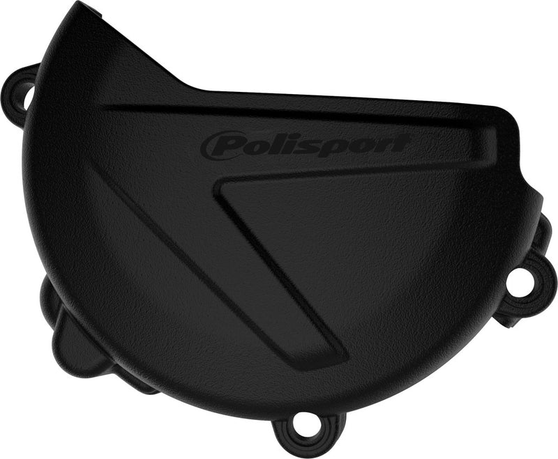 Polisport Clutch Cover Protector Black - 8463600001 Yamaha YZ 125 2008-2023