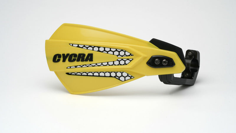 Cycra 714-1137 1CYC-0057-55X MX-RACE HANDGUARDS YELLOW/BLACK