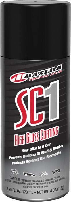 Maxima Racing Oil 78-9943 78904 HIGH GLOSS SC1 CLEAR COAT SILICONE SPRAY 4 OZ