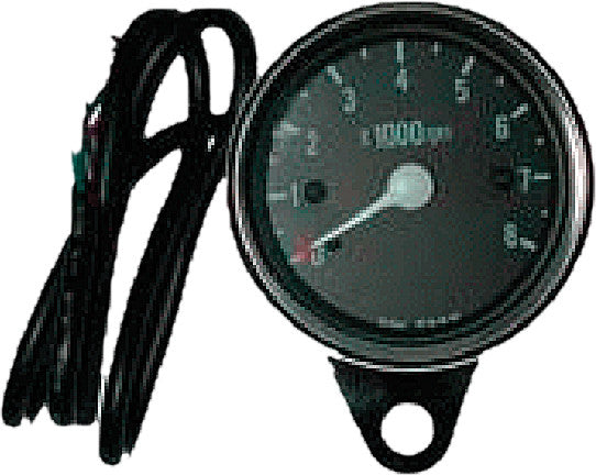 Harddrive 820-2706 21-6910 MINI 8000 RPM TACHOMETER BLACK FACE