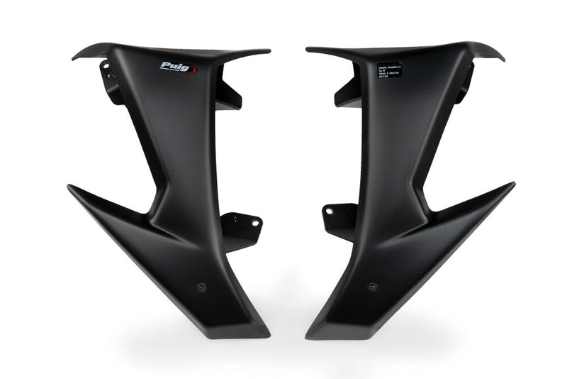 Puig Hi-tech Parts 561-21783BK 21783J DOWNFORCE SIDE SPOILERS MATT BLACK SUZ