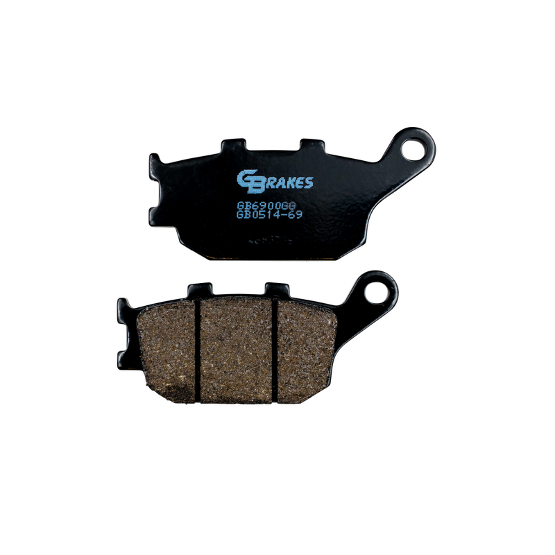 Gbrakes Brake Pads Semi Metallic - GB0514-69 For Honda Motorcycles 1991-2017 | Suzuki Motorcycles 2002-2022 | Yamaha Motorcycles 2003-2024