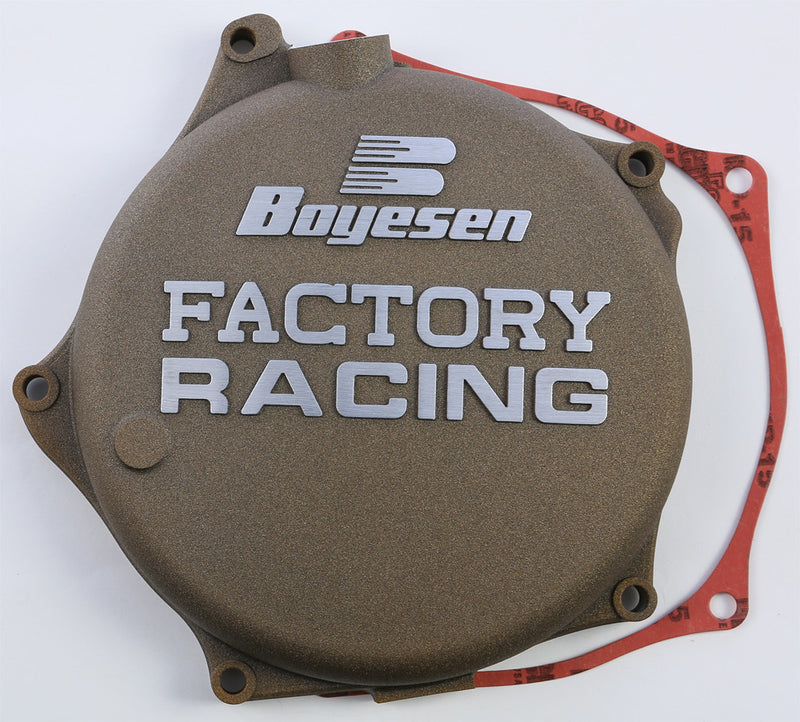 Boyesen Factory Racing Clutch Cover Magnesium - CC-17AM Kawasaki KX 250 2009-2020