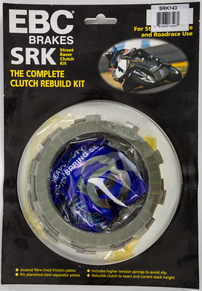 EBC Street Racer Comp Clutch Kit - SRK143 Honda CBR600F F4I / CBR600F4i 2001-2006