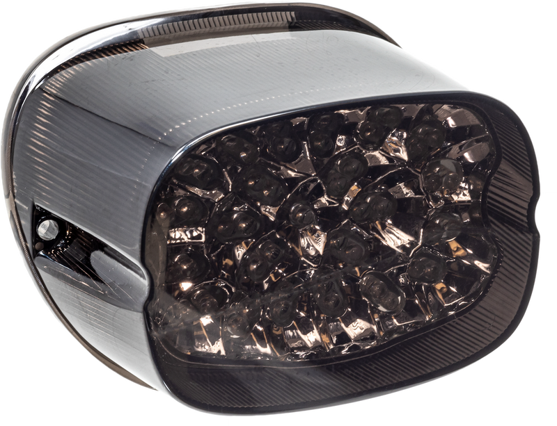 Letric Lighting Co 850-09558 LLC-SQTL-SA SQAUREBACK LED TAILIGHT SMOKE LENSE