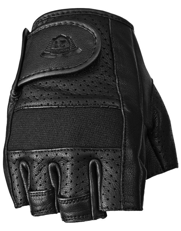 Top angle of Half Jab Perforated Glove