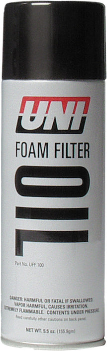 Uni Filter 82-1000 UFF-100 FOAM FILTER OIL 5.5OZ