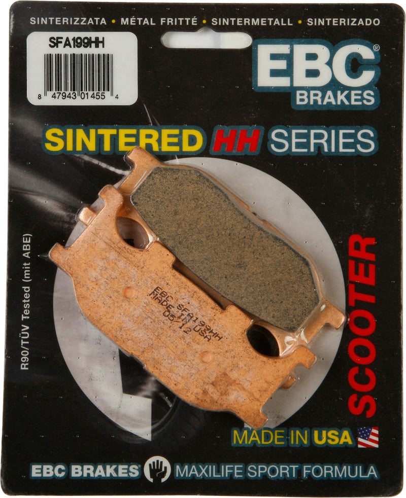 Ebc Brake Pads Double-H Sintered - SFA199HH Yamaha 250 Morphous 2006-2008