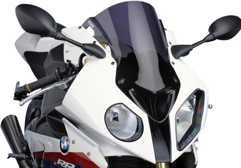 Puig Hi-Tech Parts Windscreen Racing Dark Smoke - 5205F BMW S1000RR 2009-2014