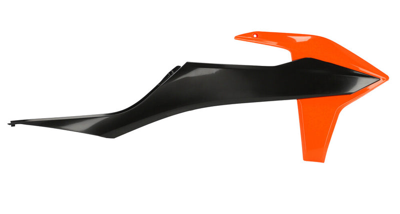 Acerbis Radiator Shroud Orange Black - 2726515229 KTM Dirt Bikes 2019-2023
