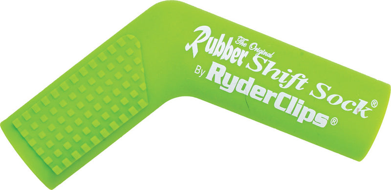 Ryder Clips 26-7200GN RSS-GREEN RUBBER SHIFT SOCK (GREEN)