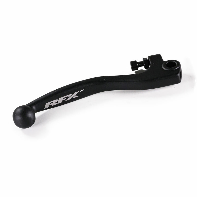 RFX PRO Front Brake Lever Black - FXBL 10100 99BK For Beta Dirt Bikes 2013-2024 | Honda Dirt Bikes 1987-2025 | Kawasaki KX 80 / KX 100 1994-1999