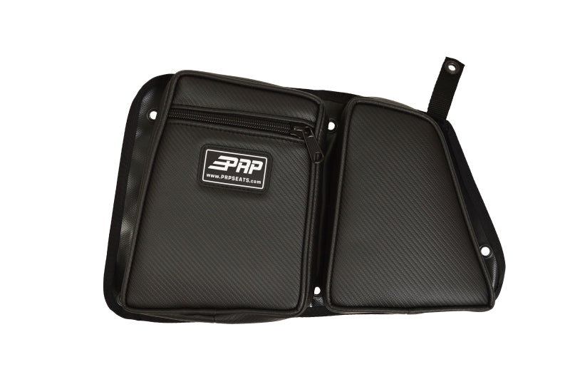 PRP Seats E40-210 PRP Polaris RZR Rear Door Bag With Knee Pad (driver Side)- Black - Photo - Primary