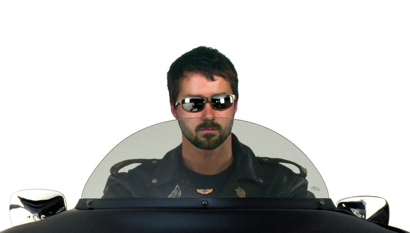 National Cycle Replacement Screen 8.75" Dark Smoke - 20052 For Harley Touring 1996-2013