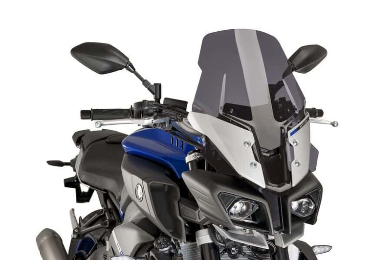 Puig Hi-tech Parts 561-08918D 8918F WINDSCREEN TOURING PLUS DARK SMOKE YAM