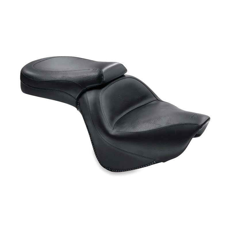 Mustang Motorcycle 76127 Mustang 06-21 Kawasaki Vulcan 900 Classic, Custom Standard Touring 1PC Seat - Black - User 1