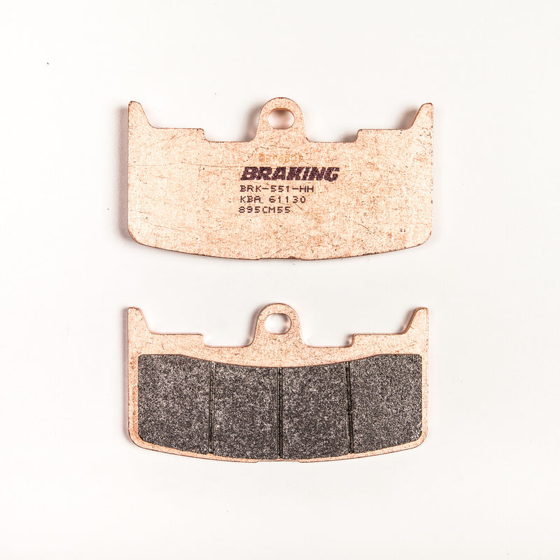 Braking 31-895 895CM55 BRAKE PAD SET SINTERED SPORT